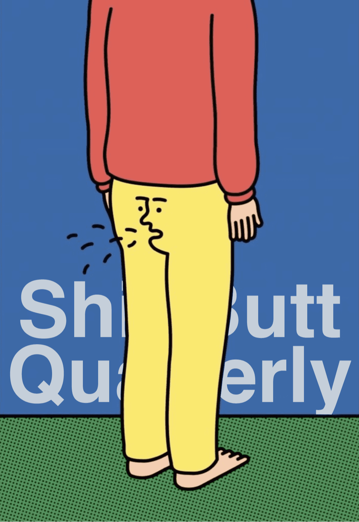Logo of Shit Butt Quarterly literary magazine