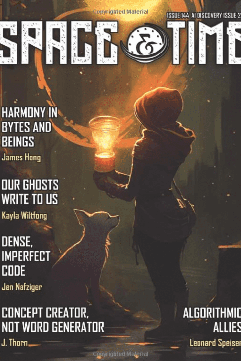 Logo of Space and Time Magazine literary magazine