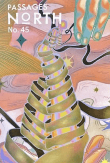 Logo of Passages North literary magazine
