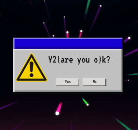 Logo of Y2(areyouo)K literary magazine