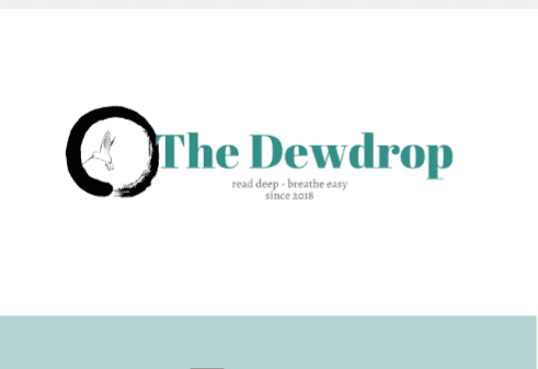 Logo of The Dewdrop literary magazine