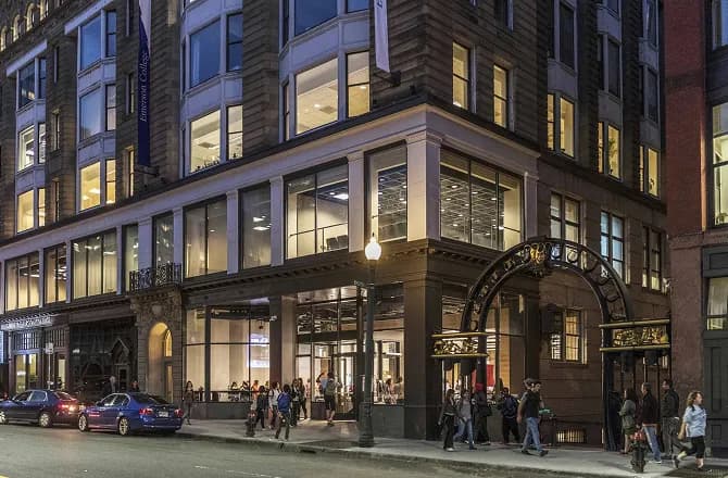 Emerson College Popular Fiction Writing and Publishing MFA campus
